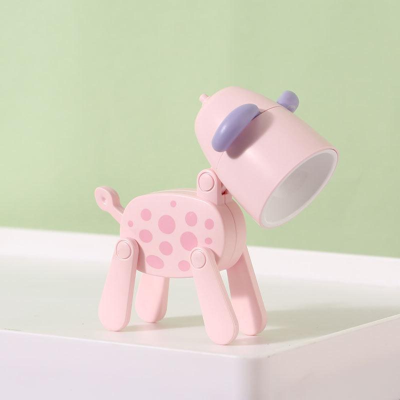 New Spotted Dog Mini Night Light, Desk Lamp, DIY Creative Gift, Cute Cartoon Ornament