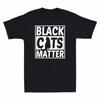Funny Cat Unisexs Cats Black Lovers Matter Sleeve Cotton Short Black Tshirt Gift