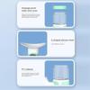 3 Temperature Portable Mist Sprayer Rechargeable Dry Eye Humidifier  Relieve Eye Fatigue