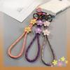 Mobile Lanyard Braided Wrist Cord Personalized Student Adjustable Length Portable Chain for Men and Women  Phone Strap  Charm
