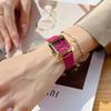Light Luxury Alloy Steel Belt Women's Watch, Female Student Square Quartz Watch