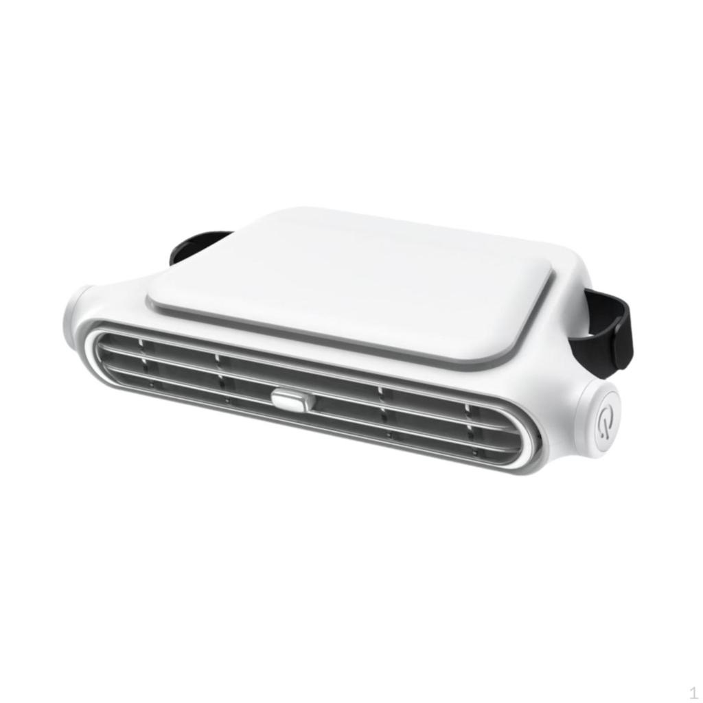 Backseat USB Fan for Cars with Adjustable Air Outlet and 3 Speed Settings Summer Travel