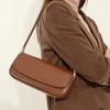 2025 New Genuine Leather Women's Bag, Saddle Bag, Commuting Underarm Bag, Niche Design, Popular Women's Handbag, Shoulder Bag