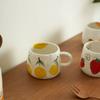 Cute Cartoon Mug Ceramic Coffee Milk Cup High Temperature Resistant Girl Breakfast Mug Delicate And Beautiful Water Cup