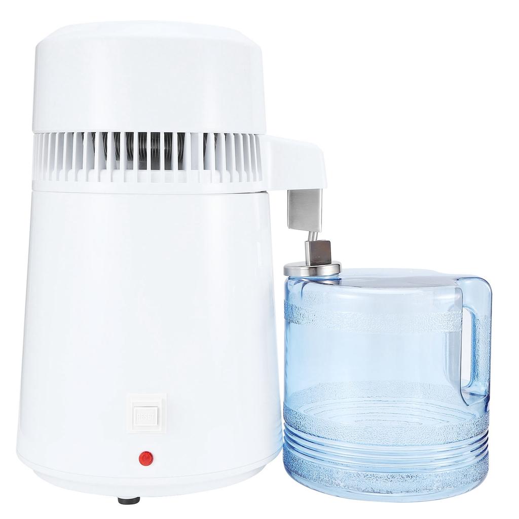 4L Haushaltswasserdestilliergerät Filtermaschine Edelstahl Destillationsreiniger