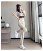 2025 Women's Quick-Dry Sportswear Set: Summer Gym & Yoga Suit with Casual Green Pants