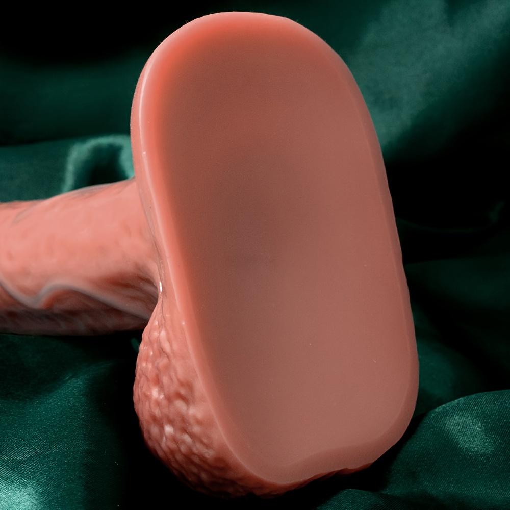Ultra-Soft Realistic Silicone Dildo – 2 Sizes Available, Extra-Large & Standard Options, Strong Suction Cup, Self-Pleasure Toy for Women