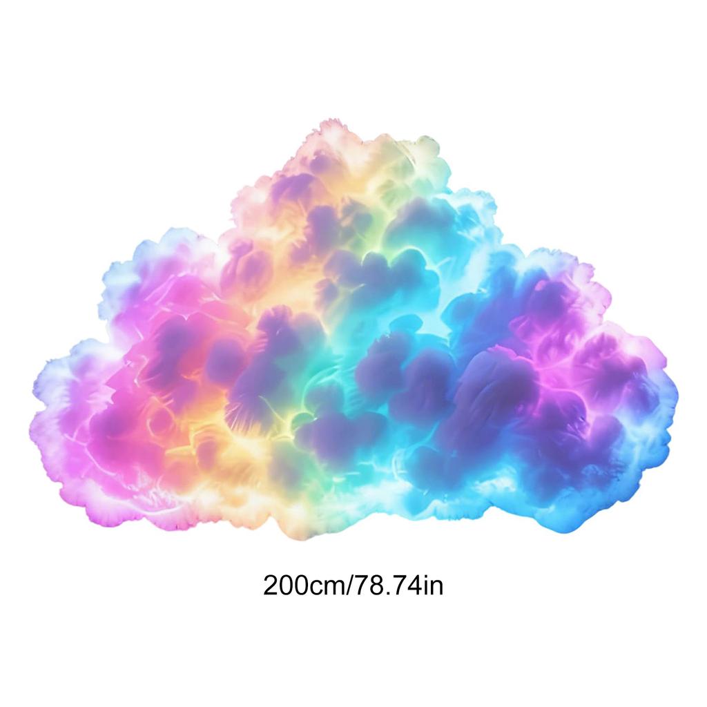 3D USB Cloud Lightning Light With Music Syncs Mood Multicolor Lightning Smart Cloud Light For Home LED Decor 200/400cm