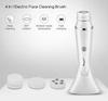 Multifunctional Waterproof Rotating Electric Facial Cleansing & Massage Brush - 4-in-1 Pore Cleaner