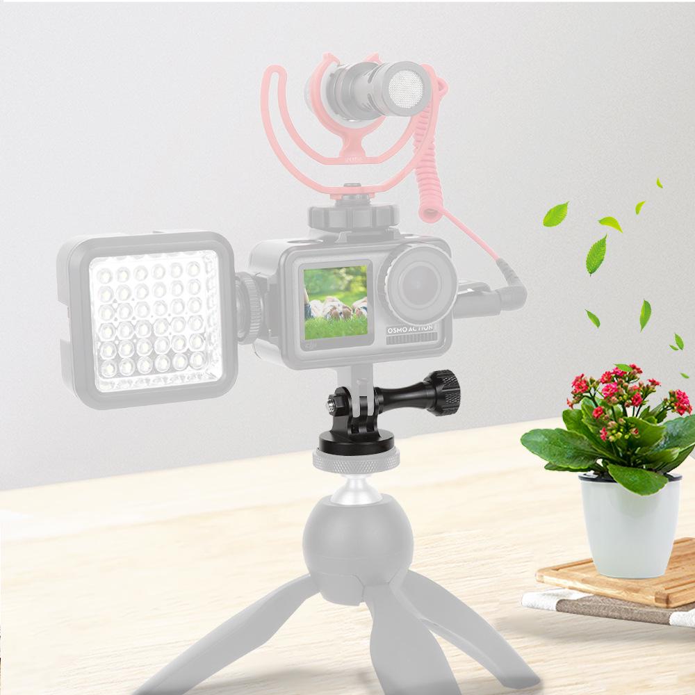 Aluminum Alloy Adapter Mount for GoPro 13/12/11/10/9/8 Accessories