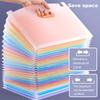 [Rainbow Folder] 25 Layers, 1pc A4 Large Capacity Transparent Expandable Folder ,Can Hold 2000 Sheets | Suitable for Office,School, File Storage Bag