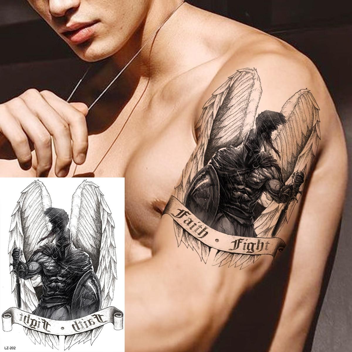 

Черное золото, тотем Тики, корова, временные татуировки для мужчин и взрослых, реалистичная татуировка с шипами, наклейка на руку, ногу, водонепроницаемые татуировки маори