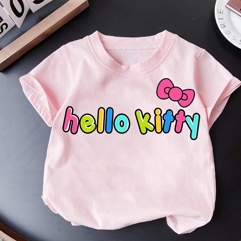 2026 New Cute Disney Fashion Printed Boys and Girls Summer Clothes Short Sleeves Baby Cotton Casual Tshirt