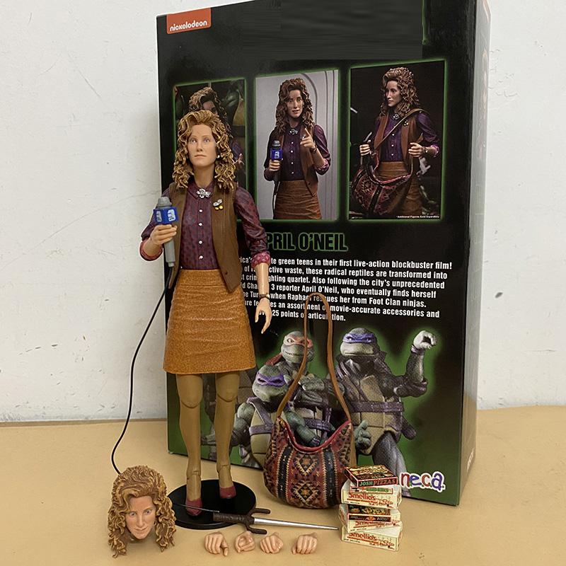 NECA Last Ronin Leonardo April Oneil Casey Jones Hunchback Michelangelo Mummy Raphael Frankenstein Monster Turtle Action Figure