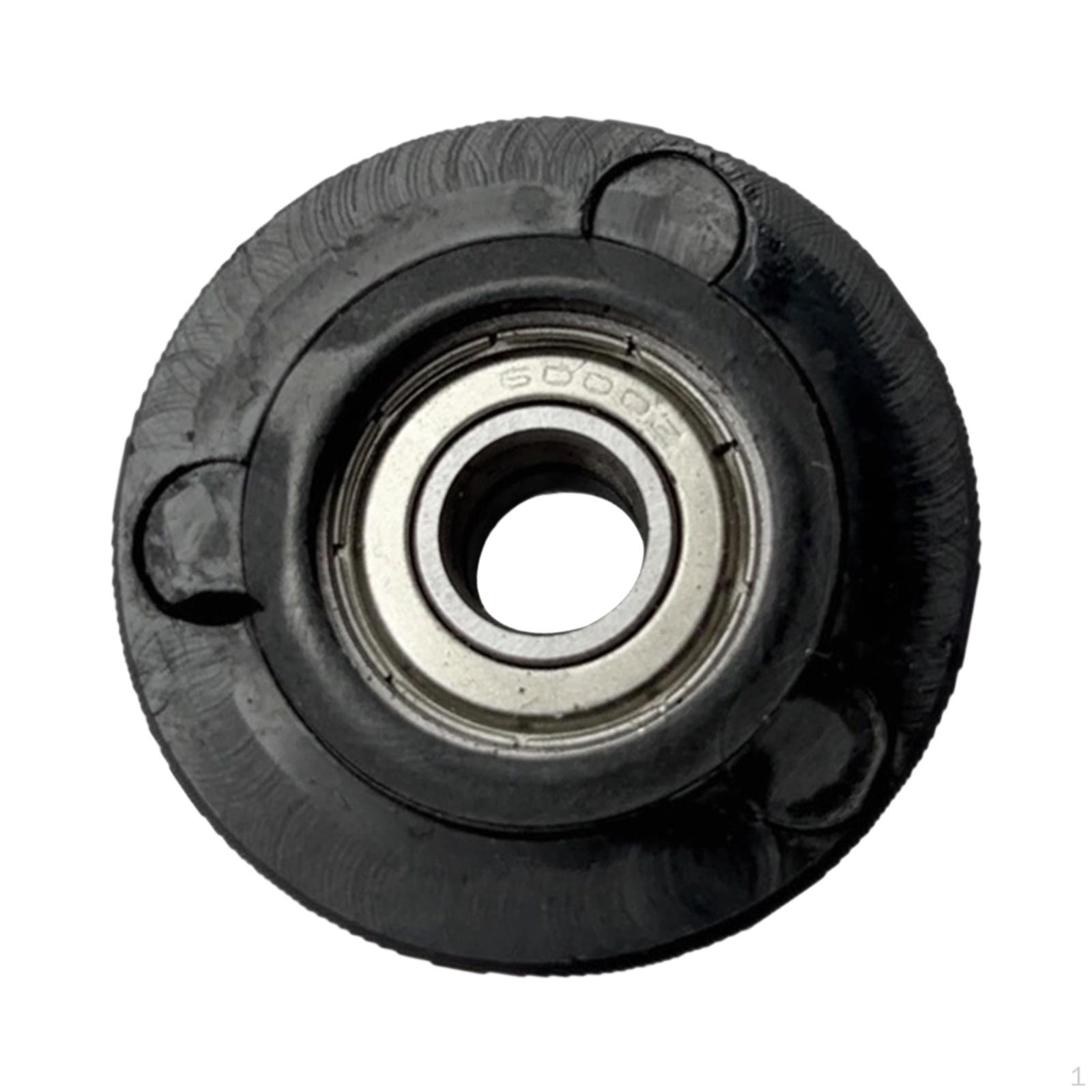 

Black Cushion Wheels for Rowing Machine Seats, Easy Installation 10 mm Hole Diameter