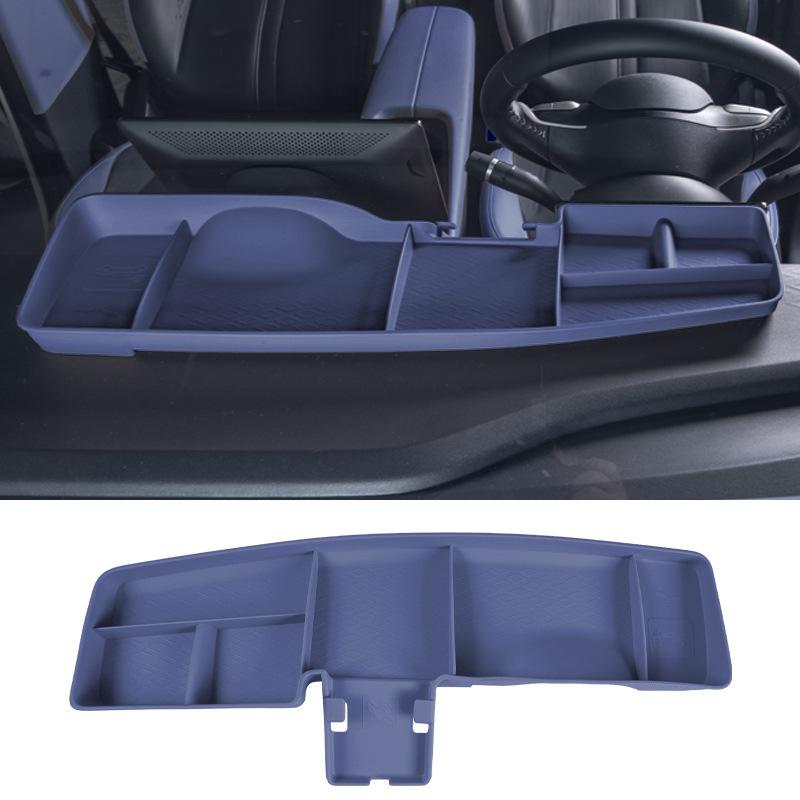 For BYD Seagull Car Dashboard Screen Back Storage Box ETC Tissue Organizer with Phone Holder Center Console Interior Accessories