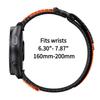 20mm Schnellwechsel Nylon Uhrenarmband Klettverschluss, 20mm Universelles Klettverschluss Nylon Uhrenarmband für Garmin Forerunner 165 158 55 245 6