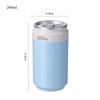 Creative Can-shaped Air Humidifier for Home Car USB Electric Mini Ultrasonic Mute Mist Maker Diffuser with LED Color Lamp 260ML