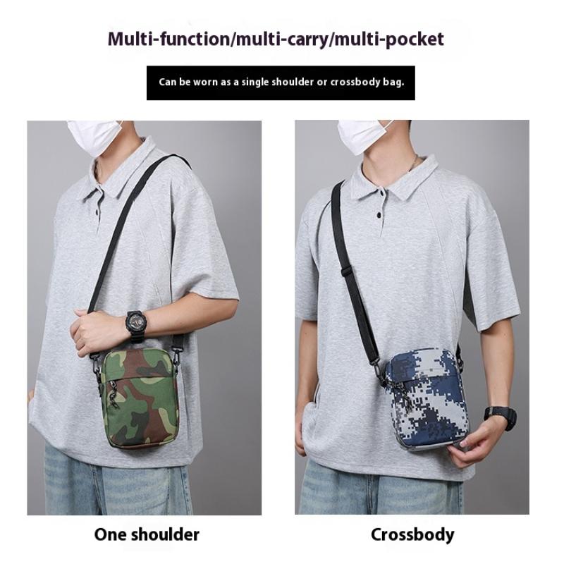 Handytasche All-Match Street Hip Hop Schulter Umhängehandy für Teenager Japanisch Klassisch Kleine Tasche Zeitschrift