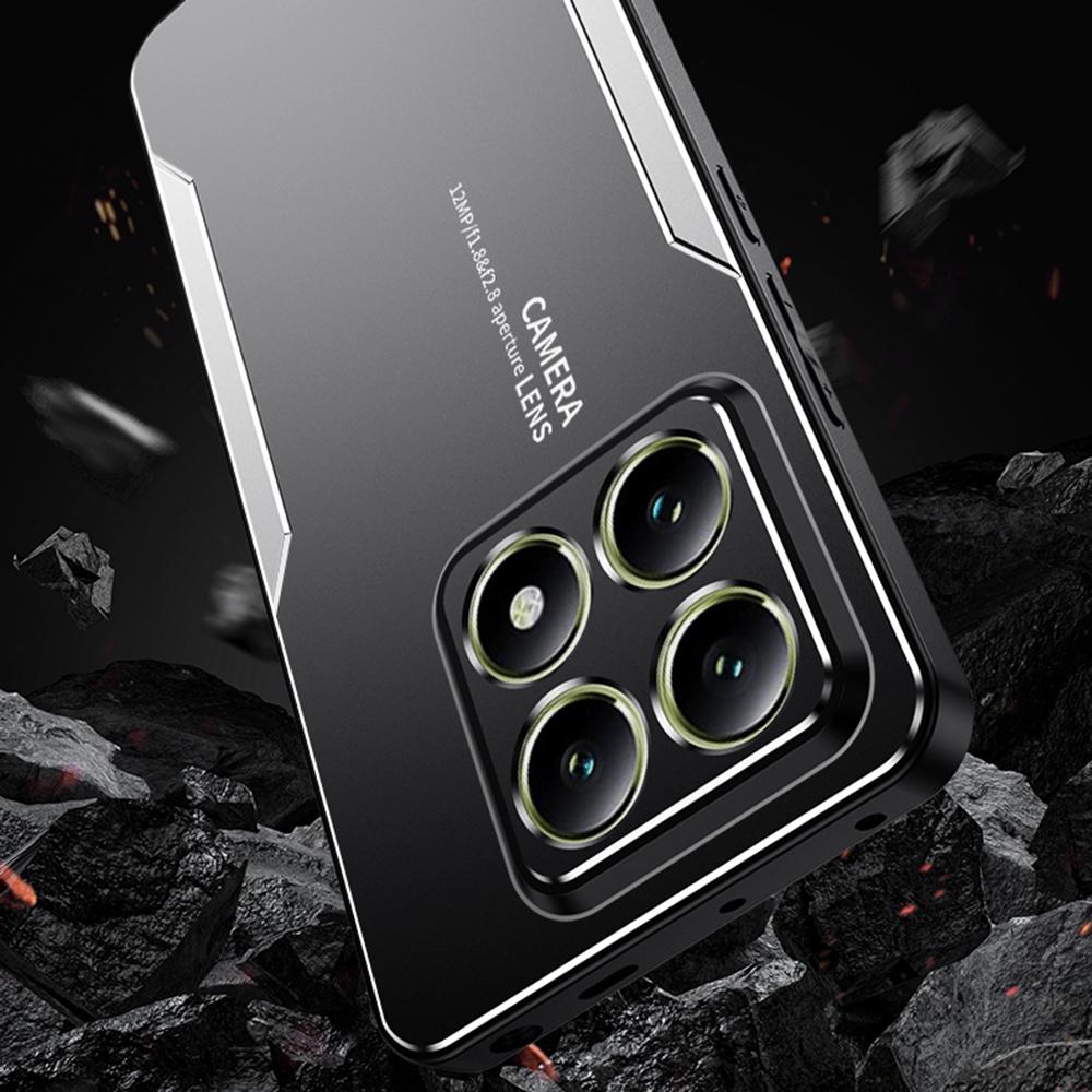 For Xiaomi 14T Pro Phone Case Aluminium Alloy TPU PC Back Cover