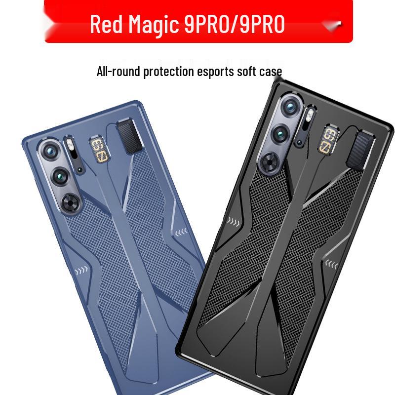 Compatible Silicone Phone Case for Nubia Red Magic 10Pro, 9Pro, and 8Pro