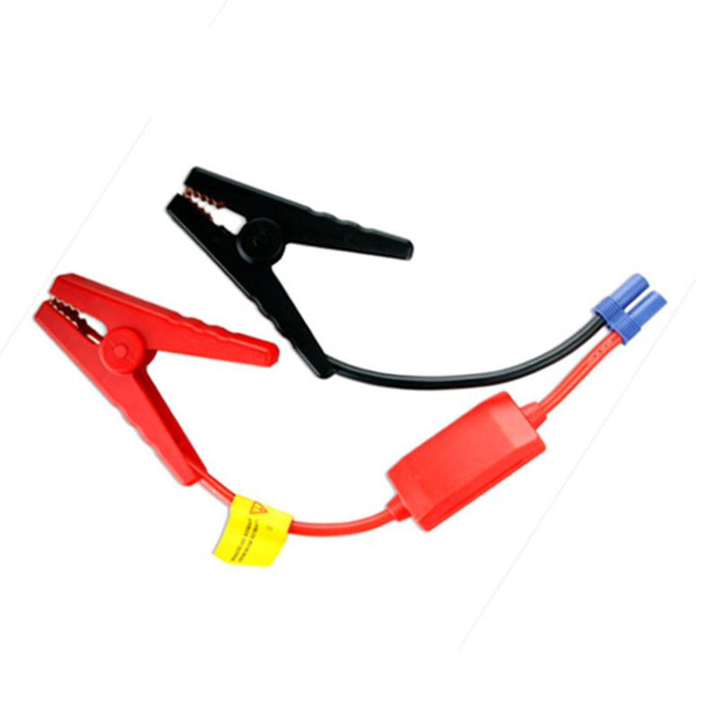 Car Jump Starter Connector Emergency Lead Cable Battery Alligator Clamp Clip 12V