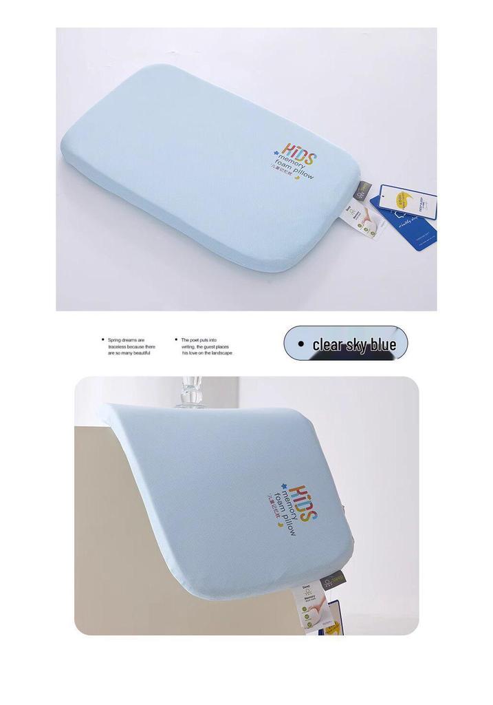 Children's Memory Foam Neck Protection Pillow for Students Aged 6+