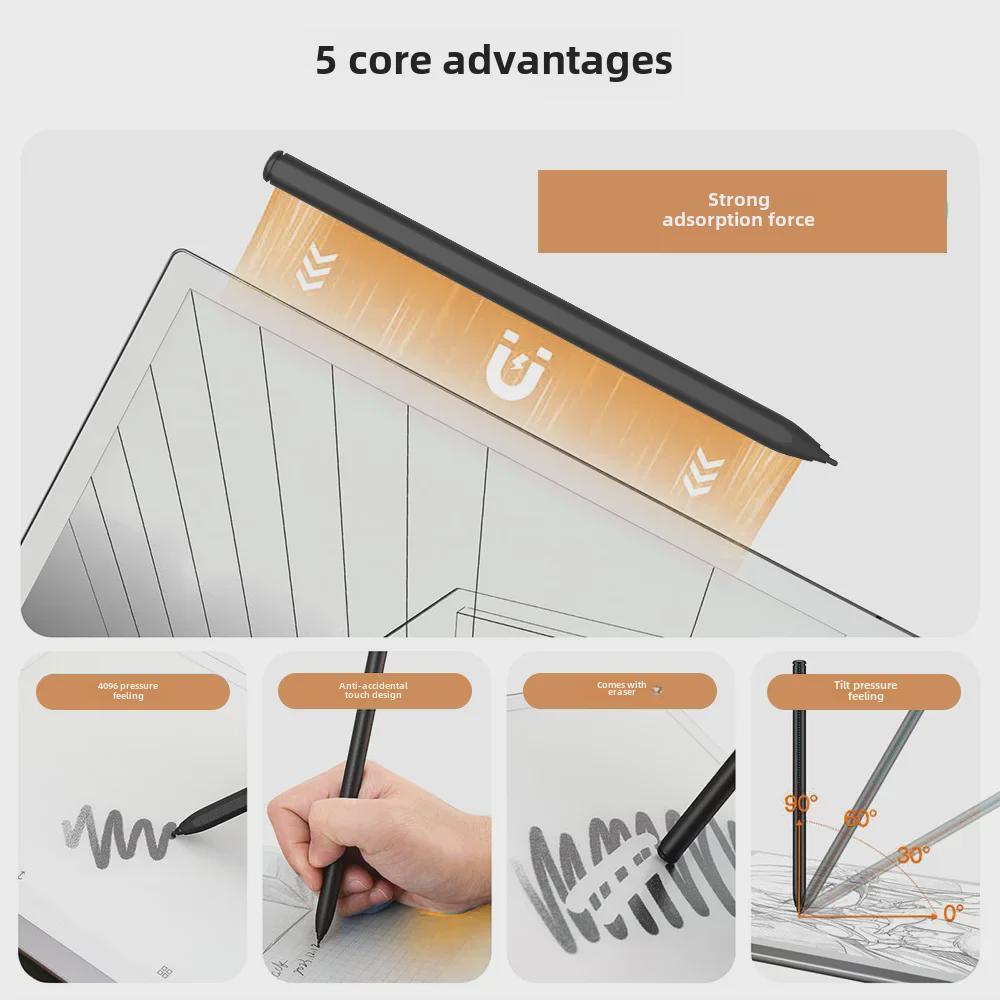 Kompatibler Stylus für Boox Max Lumi, Max2, Note 3, Nova Pro - Wenshi Elektromagnetischer Stift