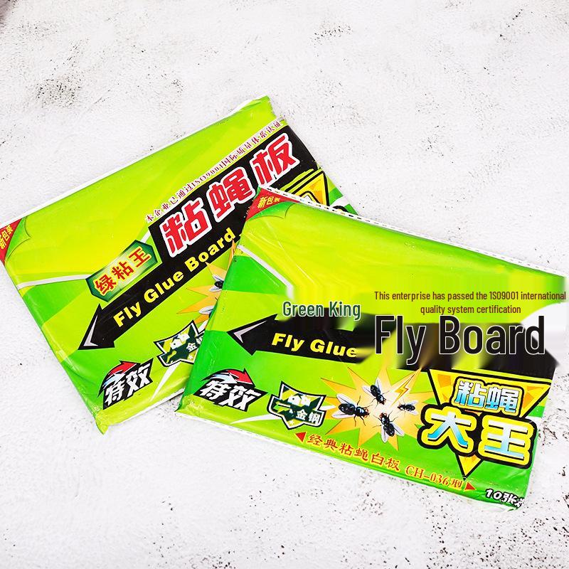 Large Size Sticky Fly & Roach Trap - Strong Adhesive Fly Paper & Insect Killer