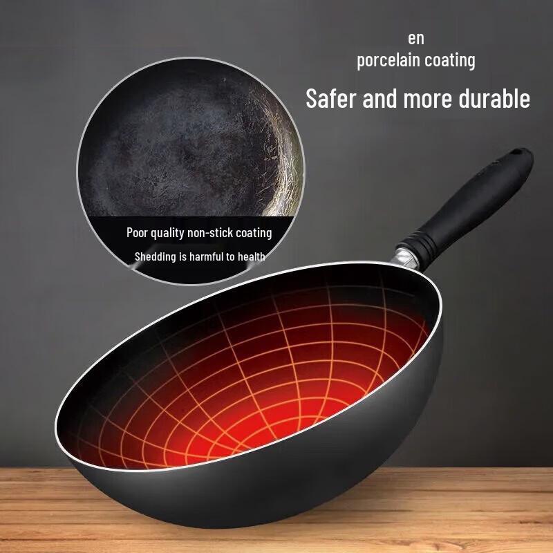 SUPOR Emaille Raffinierte Eisen Wok