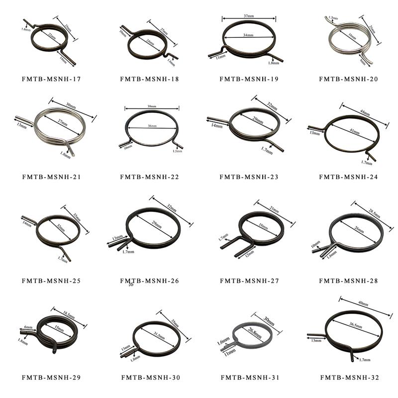 10Pcs The handle torsion spring Anti-theft door lock spring  Electronic lock spring Various specifications torsion spring