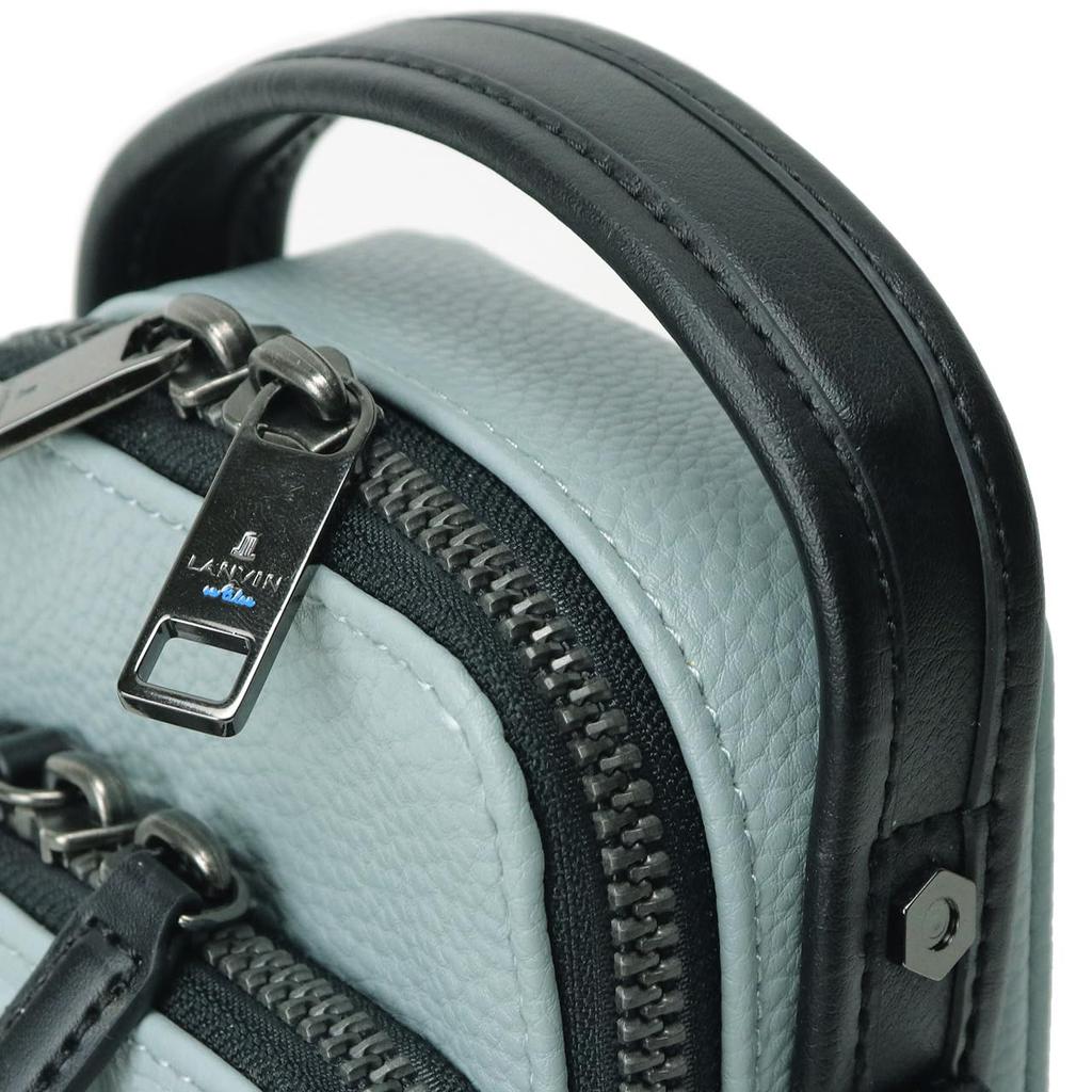 LANVIN en Bleu Smartphone-Umhängetasche, Tumble, 512123, Schwarz
