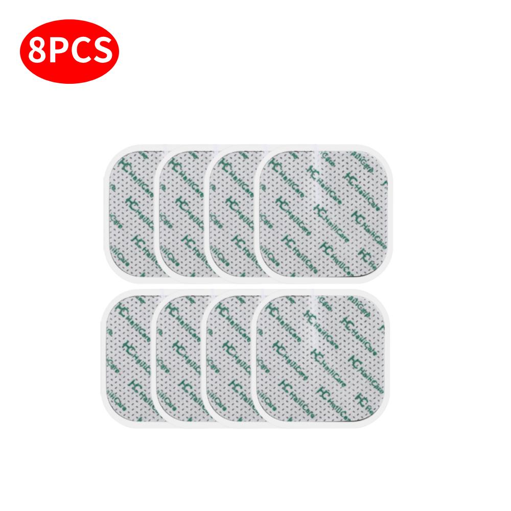 1-20PCS Reusable TENS Ems Nerve Muscle Stimulator Electrode Pads Electrodes Physiotherapy Machine 2mm For Therapy Massager 4*4cm