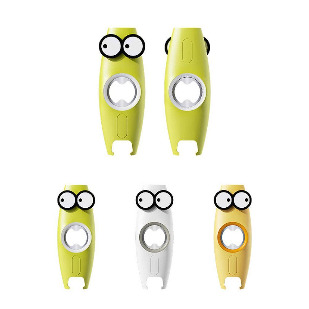 

Cartoon Jar Can Opener Multifunctional Bottle Cap Tightener New Bottle Opener Household зелений