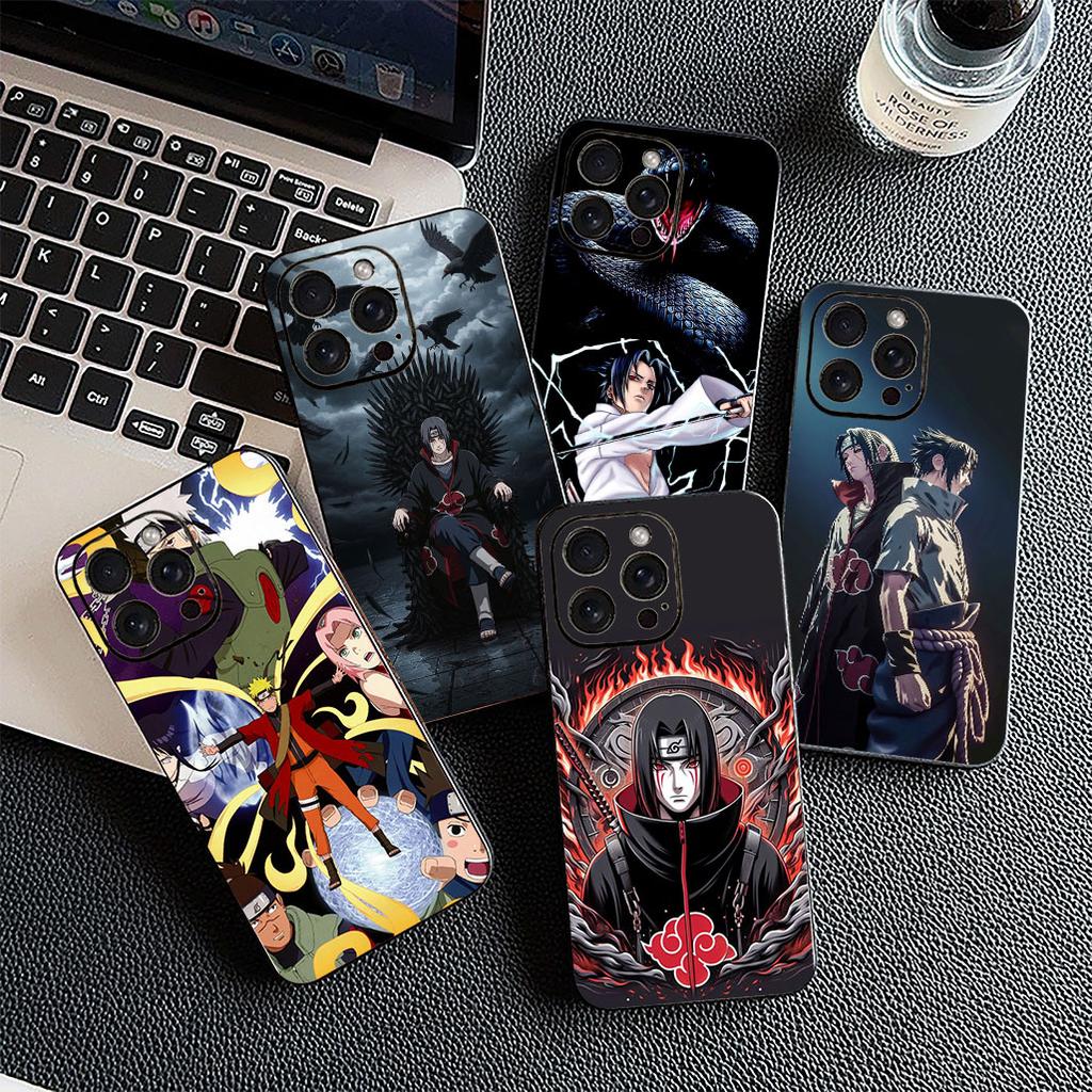 Uchiha Sasuke Narutos Itachi Phone Cover for Samsung Galaxy S23 S22 S21 S20 FE Ultra Plus + S23FE A50 A51 A12 Protective Case