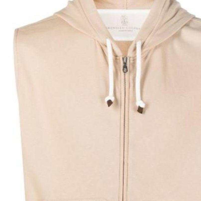 Brunello Cucinelli sleeveless hooded jacket M0T359079G-C9678