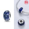 Authentic copper Bracelets Women Diy Gift Murano Jewellery Accessories Charm Bead Charms Bead Charms Flower Blue Star Shape Green Turtle Glass Bead Ch