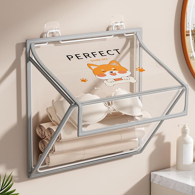 Waterproof Bath Bag, Bathroom And Toilet Storage Bag For Clean Clothes, Multi-Functional Wall-Mounted Shelf Behind The Door