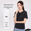 MJ Style Women's Round Neck Short Sleeve T-shirt