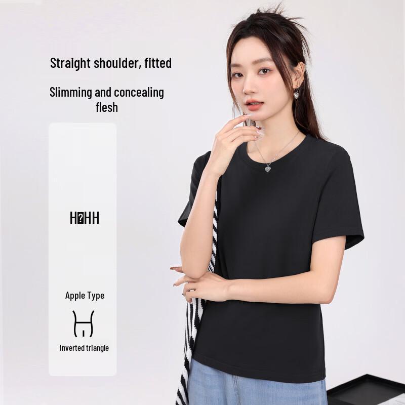 MJ Style Women's Round Neck Short Sleeve T-shirt