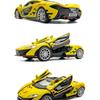 1/32 McLaren P1 GTR Model din aliaj de curse turnat sub presiune, tragere înapoi, model de mașină, vehicule, jucării pentru copii, cadouri, roată caldă pentru băiat