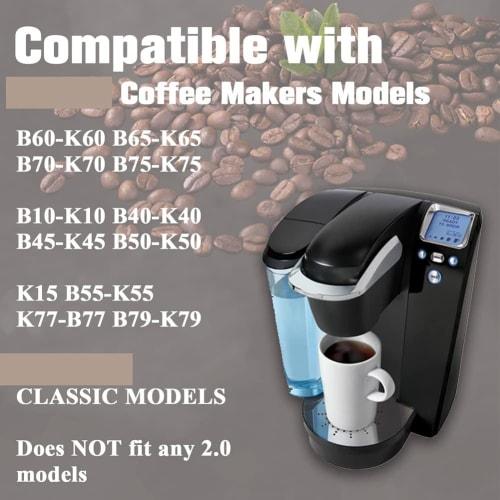 Plouluyt Keurig K-Cup K10, K40, K60, K70, K75, K75 Coffee Filter Cup Replacement Parts for K-Cup Holder