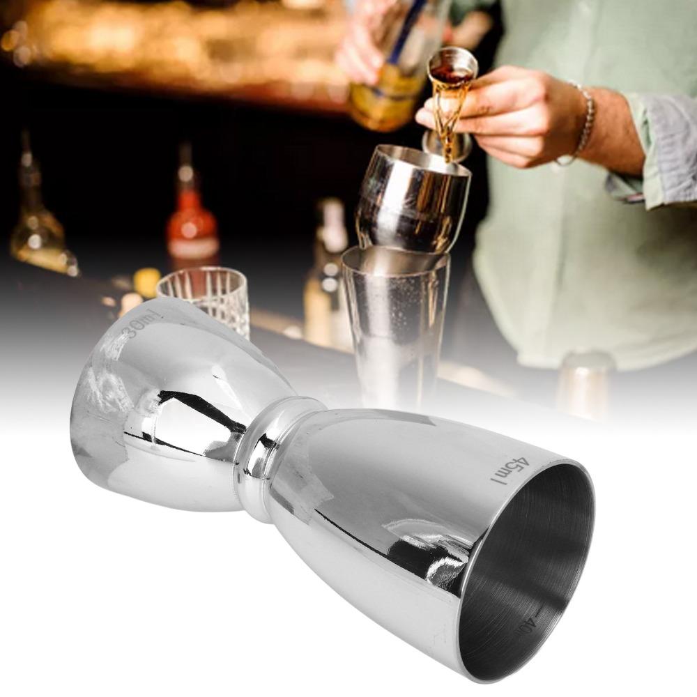 Anti Rust Measuring Cup Stainless Steel Wine Measure Cup Lightweight Cocktail Shaker Hotel