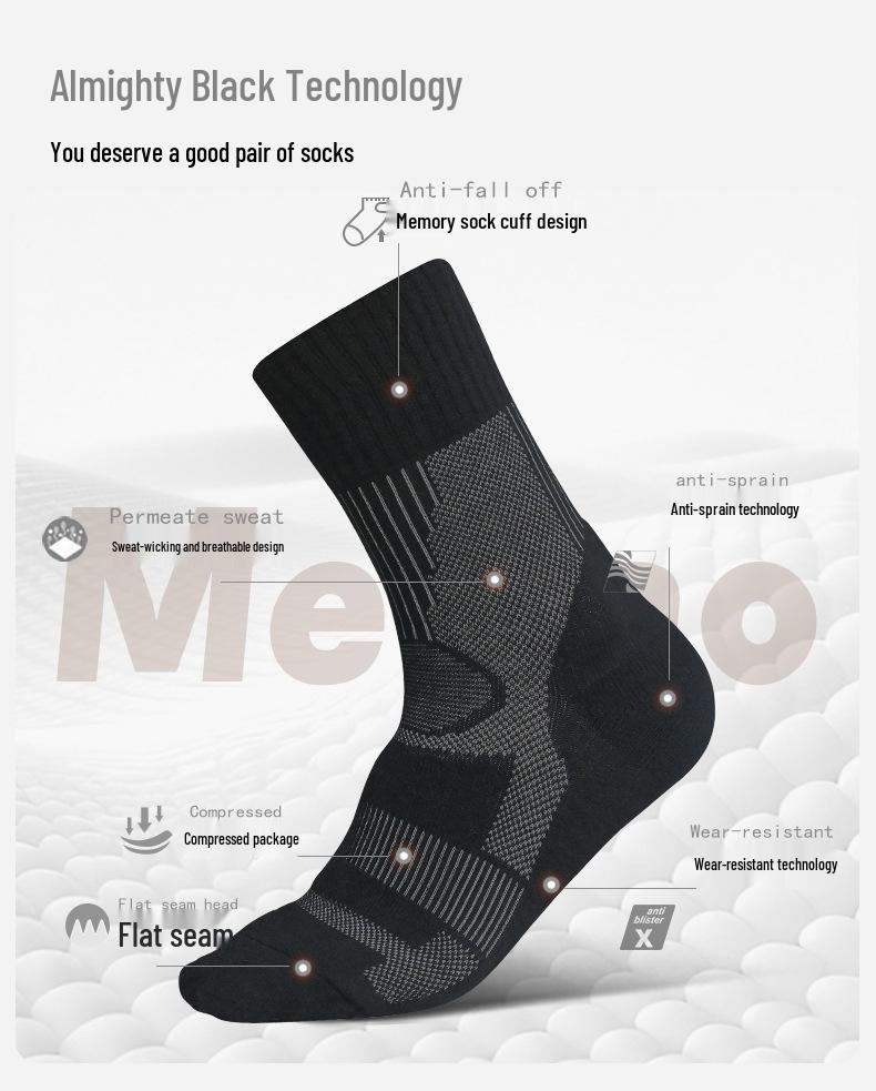 2023 Merino Wool Lightweight Sports & Hiking Socks