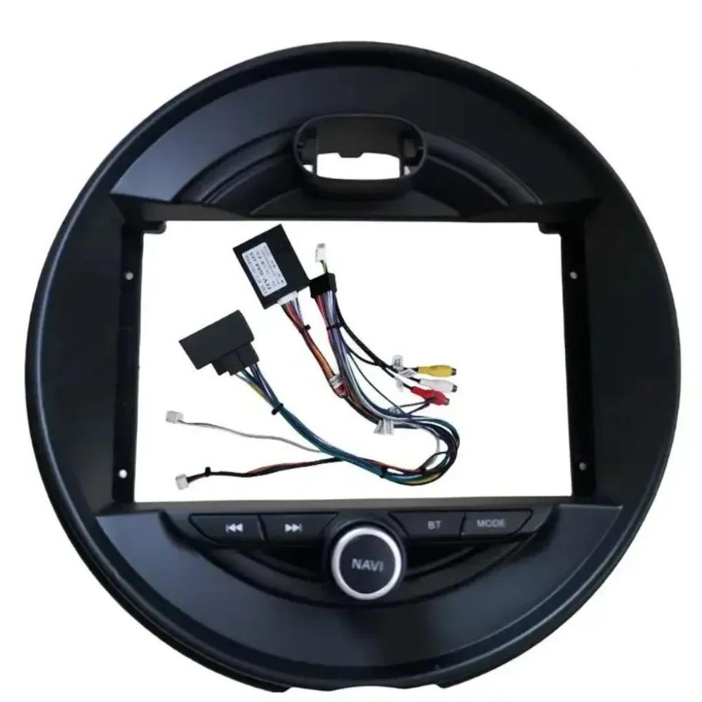 For BMW Mini F55 F56 2014-2019 9 Inch Car Frame Fascia Adapter Canbus Box Android Radio Dash Fitting Panel Kit