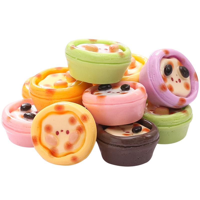 Handicrafts Cute Dog Resin Charm DIY Accessories Used for Hair Clips, Keychains Jewelry Crafts