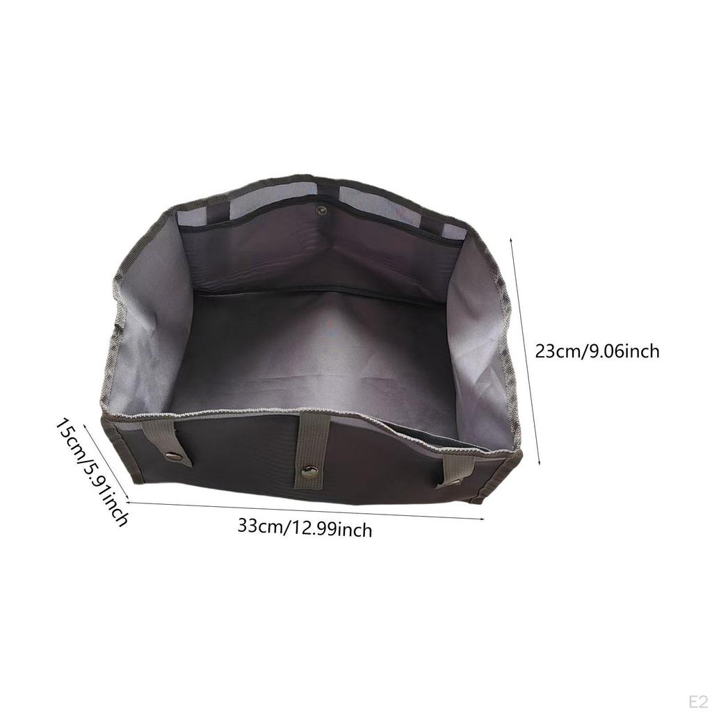 Rollator Bag Under Seat for Four Wheel Detachable Walker Pouch Hanging Storage