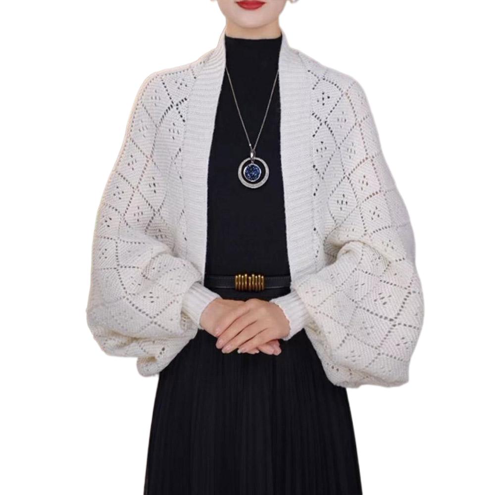 False Collar Knitted Shawl Outwear Shoulder Evening Prom Cape New Autumn Winter Scarf  Party