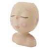 Face Planter Pot Resin Fade Proof Cute with Drainage Hole Head Succulent Pot for Decoration Type 3