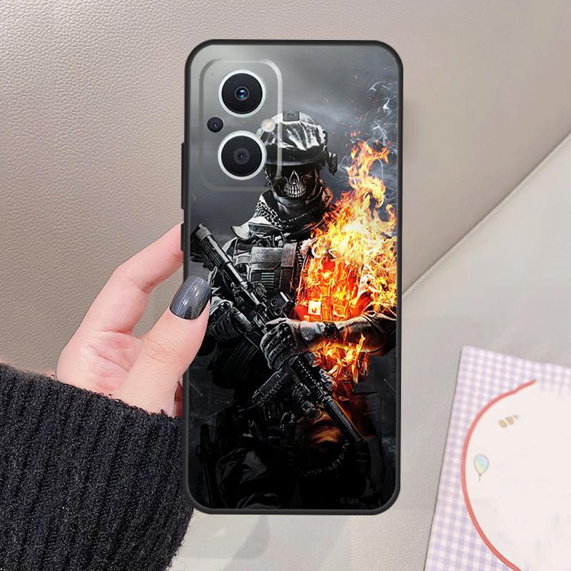 Army Soldier Special Forces Funda For OPPO Reno 13 11 12 14 Pro 13F 14F 12F 11F 7 8 Lite OPPO Find X5 X6 X8 X9 Pro Case